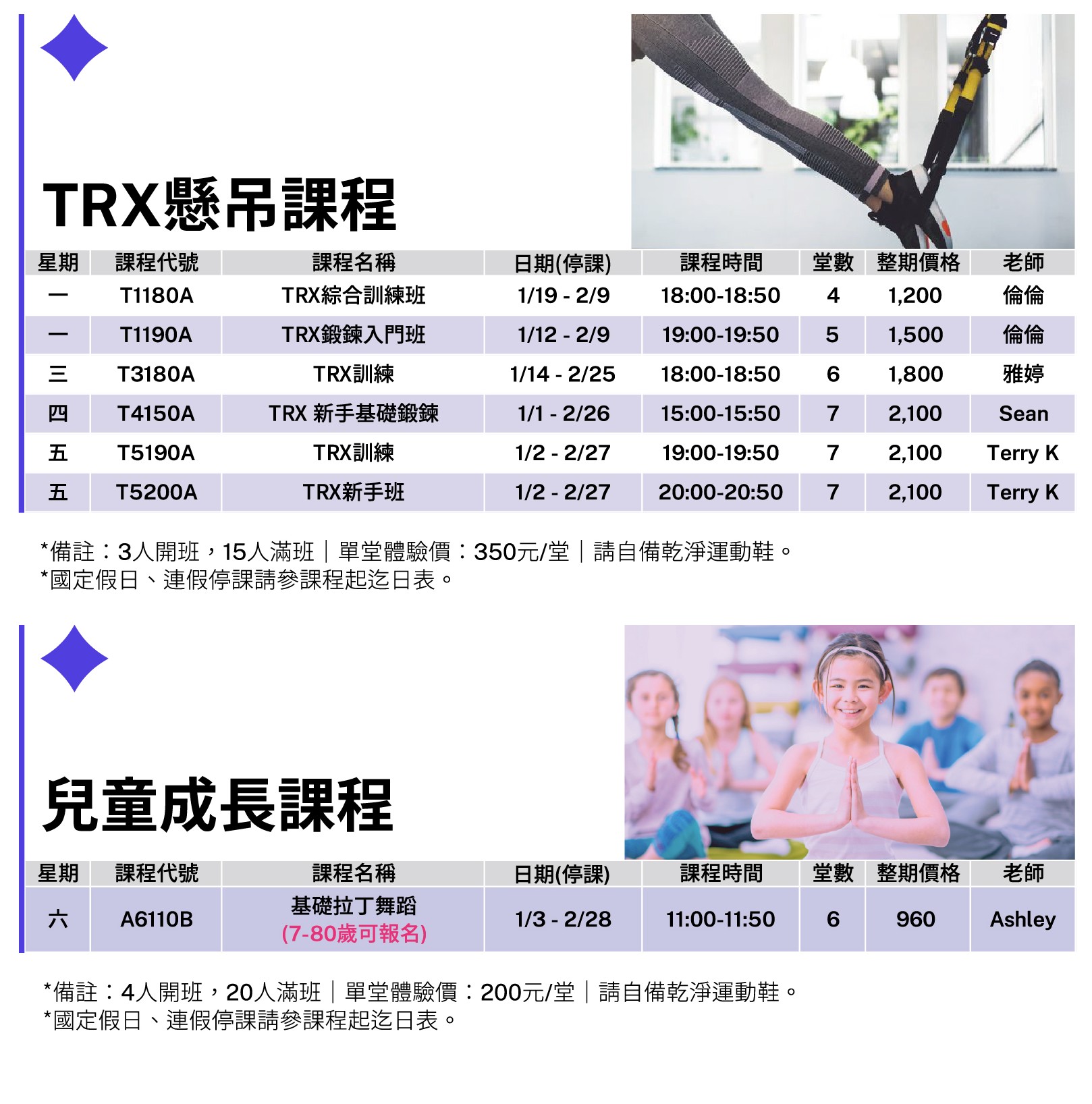 2026 台中沙鹿健身房團課推薦｜沙鹿兒運高CP值有氧、瑜珈、TRX – 臺中市沙鹿兒童運動暨體適能中心官方網站