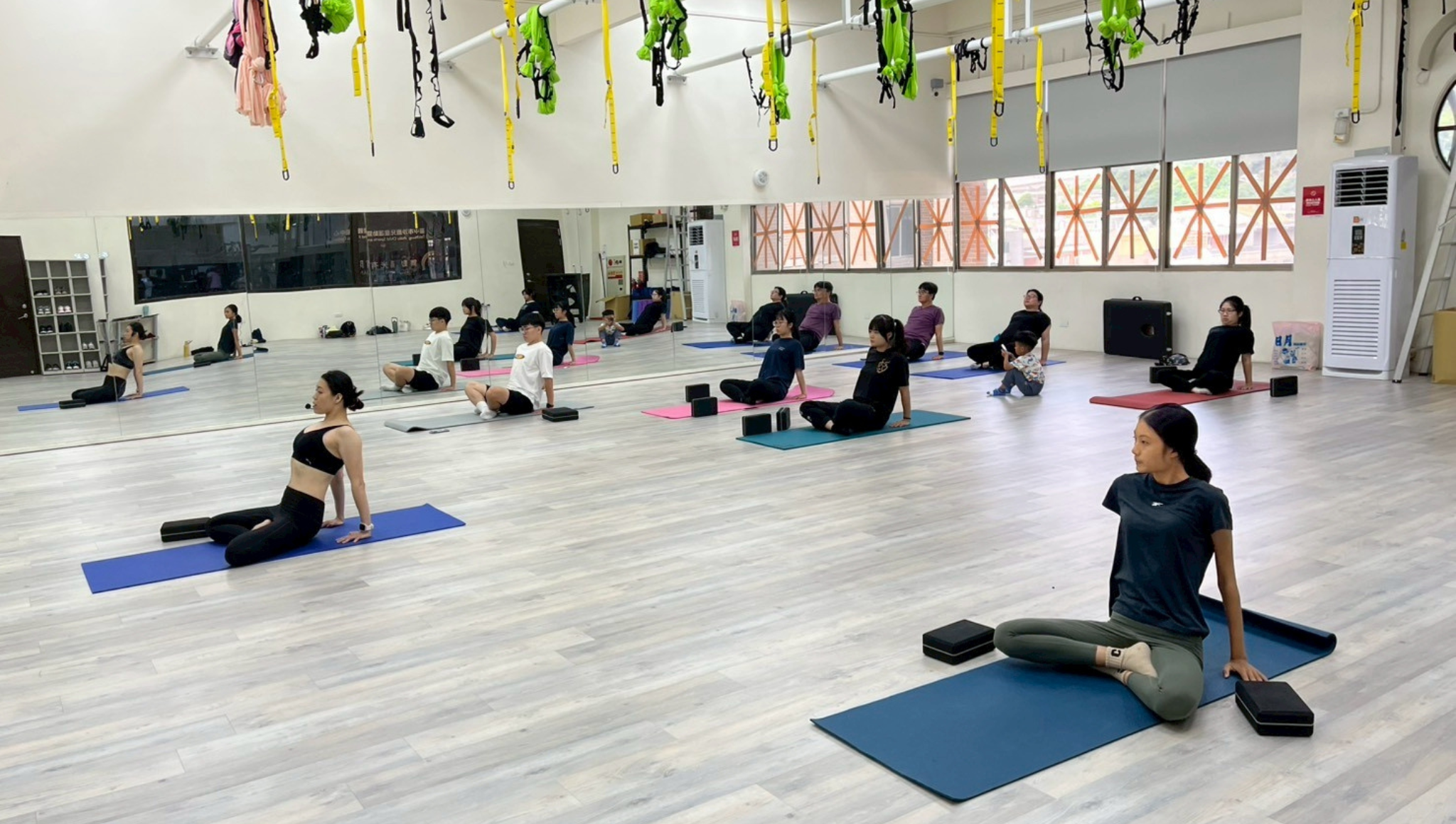 2026台中沙鹿兒運健身房瑜珈團課